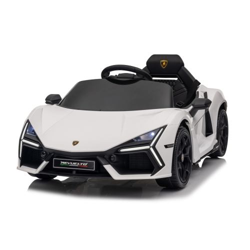 Auto na akumulator dla dzieci Lamborghini Revuelto Biały QLS-8603.BIA